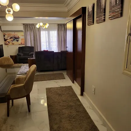 Flat At Prime Location With Wifi And Garden View Near Cai Airport Apartment Cairo Exterior photo
