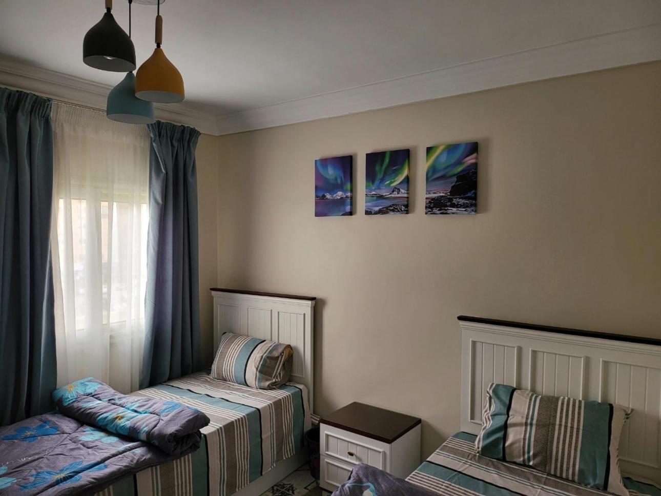 Flat At Prime Location With Wifi And Garden View Near Cai Airport Caïro